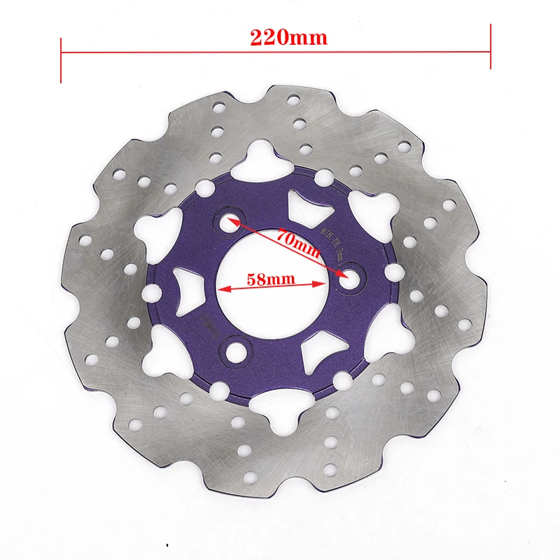 180mm 190mm 200mm 210mm 220mm 230mm Front Rear disc brake disc plate for Motorcycle KAYO BSE 125cc 140cc 160cc pocket dirt bike