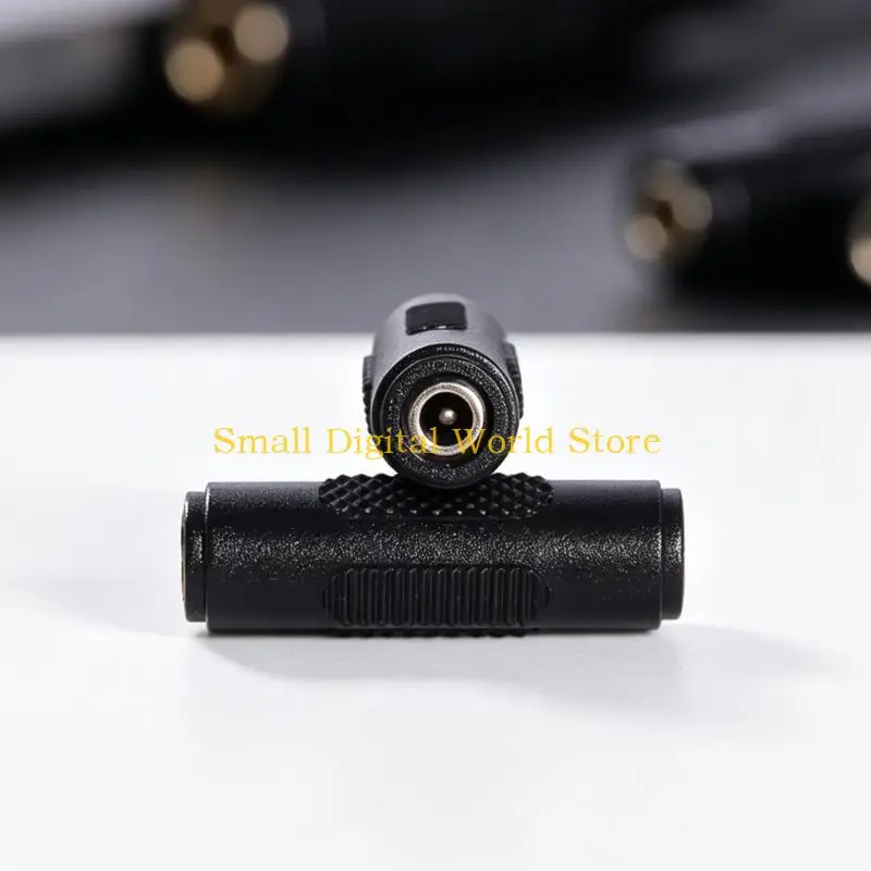 77UB 2Pieces 3.5X1.35Mm Female to Female Adapter Small Connector for CCTV Camera LED Light Routers Speaker Power Cord