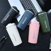 510/380ml Stainless Steel Coffee Mug Travel Thermal Mug Leak-Proof Tea Coffee Cup Office Business Thermos Car Insulated Bottle