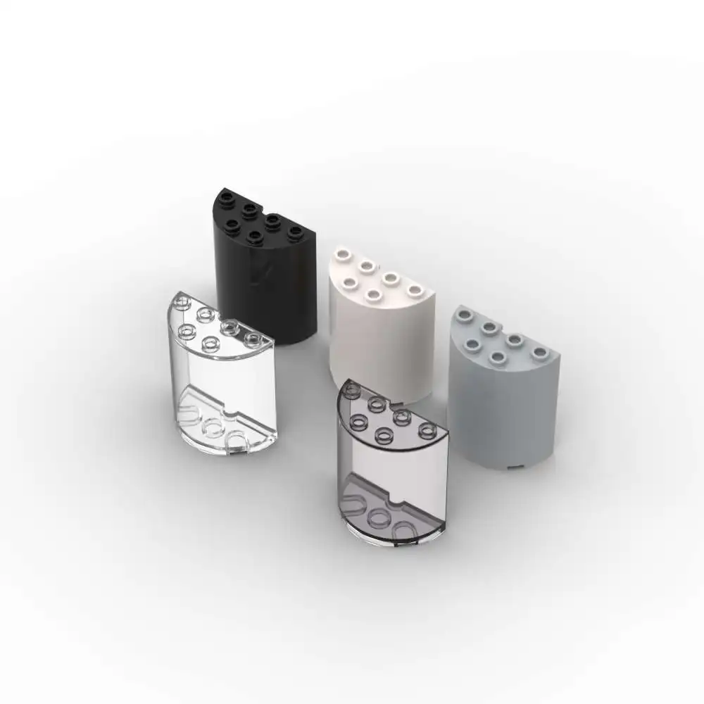 

MOC 1 шт. 6259 цилиндр половина 2x4x4 строительный блок 20430 классический адаптивный 6218 кирпич креативная игрушка для взрослых мальчиков подарки на особый день