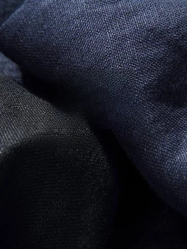 

High-End Linen Casual Pants Straight Leg Lightweight Loose Men's Long Breathable Summer Casual Trousers Comfortable Fit