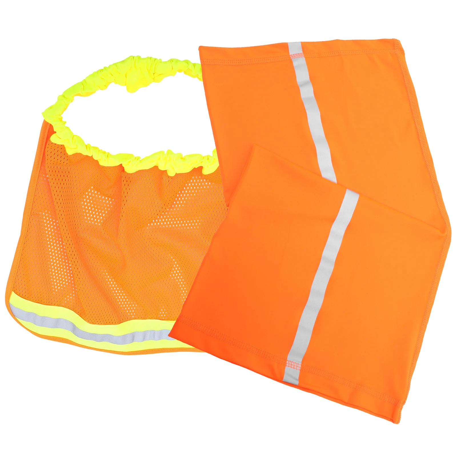 

1Set Outdoor Reflective Hard Hat Sun Visor Neck Shield Breathable Construction Hat Cover Anti Uv Sand Wind Protection