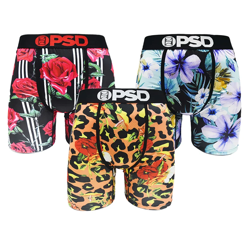 

Men's Boxer Shorts 1PC - Stretch Polyester Printed Underwear with Moisture-Wicking & Anti-Odor, S-XXL