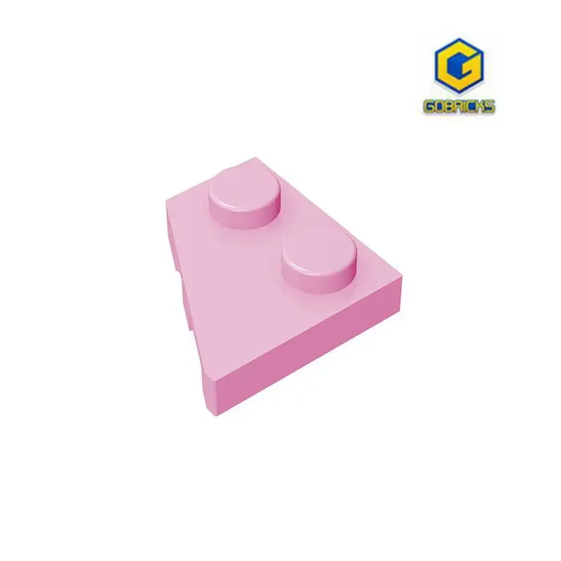 Placa de cunha para blocos de construção DIY das crianças, placa técnica, compatível com Lego, 2x2, 24299 peças, GDS-559