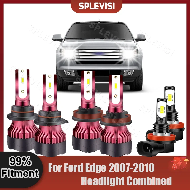 

9005 High Beam H11 Low Beam H11 FogLamp Bulbs Replacement Bulb For Ford Edge 2007 2008 2009 2010