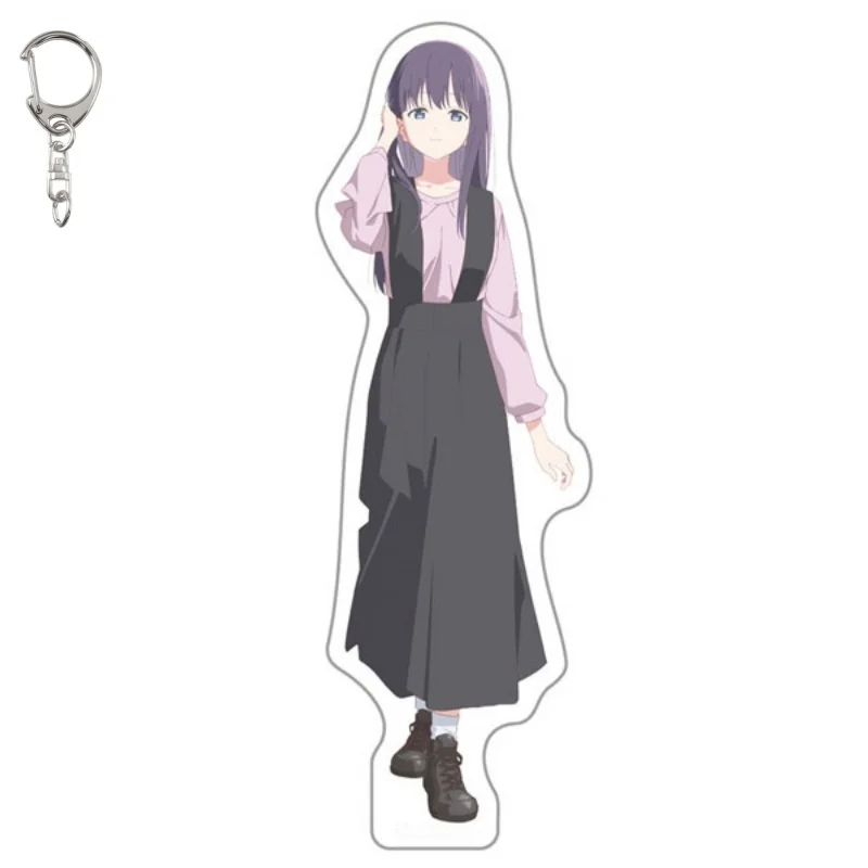 Acrylic Pendant Keychain Anime Botan Kamiina Fully Blossoms When Drunk 6CM Chang Chin-lan Botan Kamiina Car Accessory Decoration