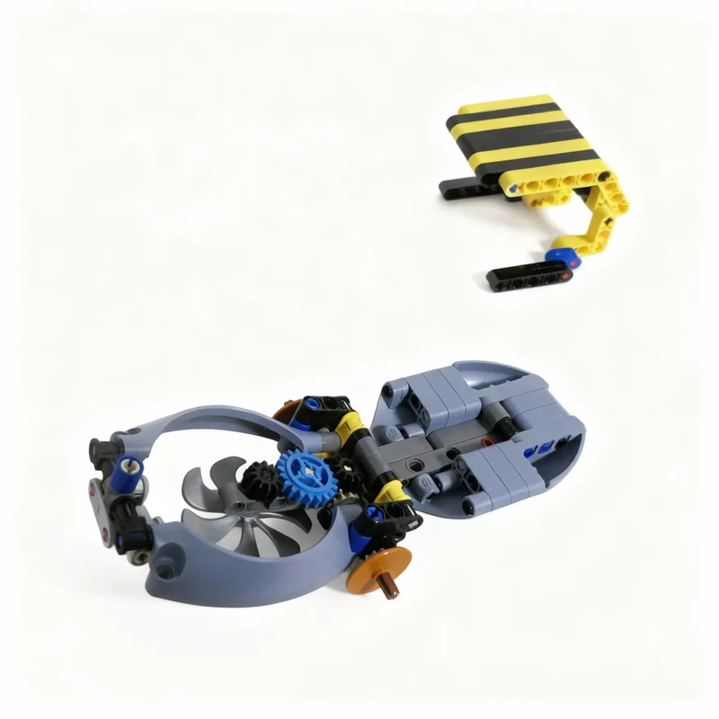 193 個 MOC ロボット芝刈り機テクニカルモデルビルディングブロック建設クリスマスギフトアイデアクリエイティブおもちゃ教育レンガ