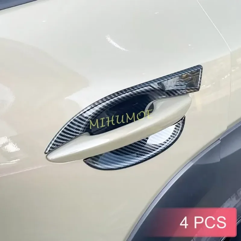 

Дверные ручки из углеродного волокна, защитные накладки для Mazda CX50 CX-50 2023 2024 2025, аксессуары