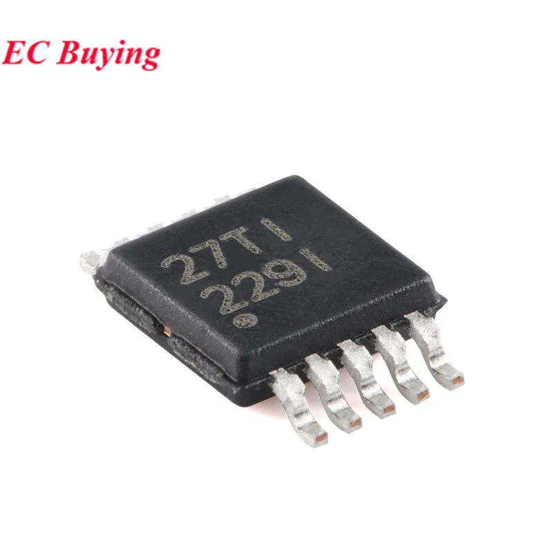 5Pcs/1pc INA229 INA229AIDGSR INA229A 229AI VSSOP-10 SPI Output Current Voltage Power Energy Charging Charge Monitor Chip IC