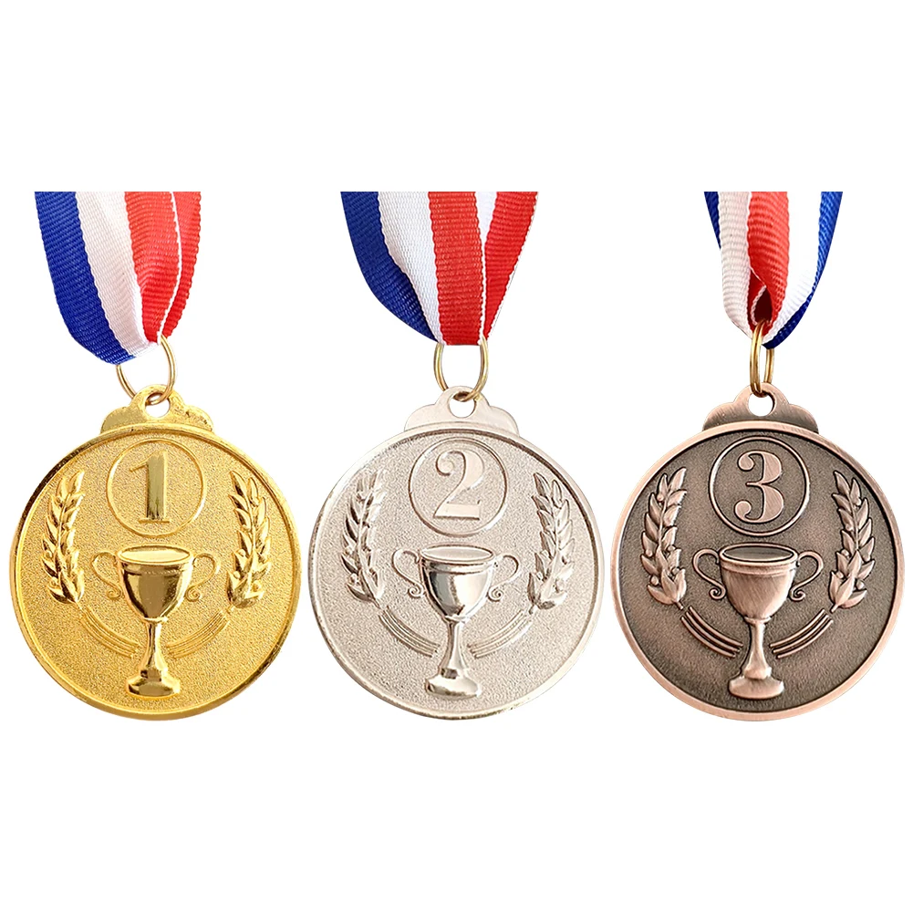 Sports Wheat Props Awards Trophy Medal Trophy Children Sports Game Prize Awards for Championship Cheerleading Sports Competition