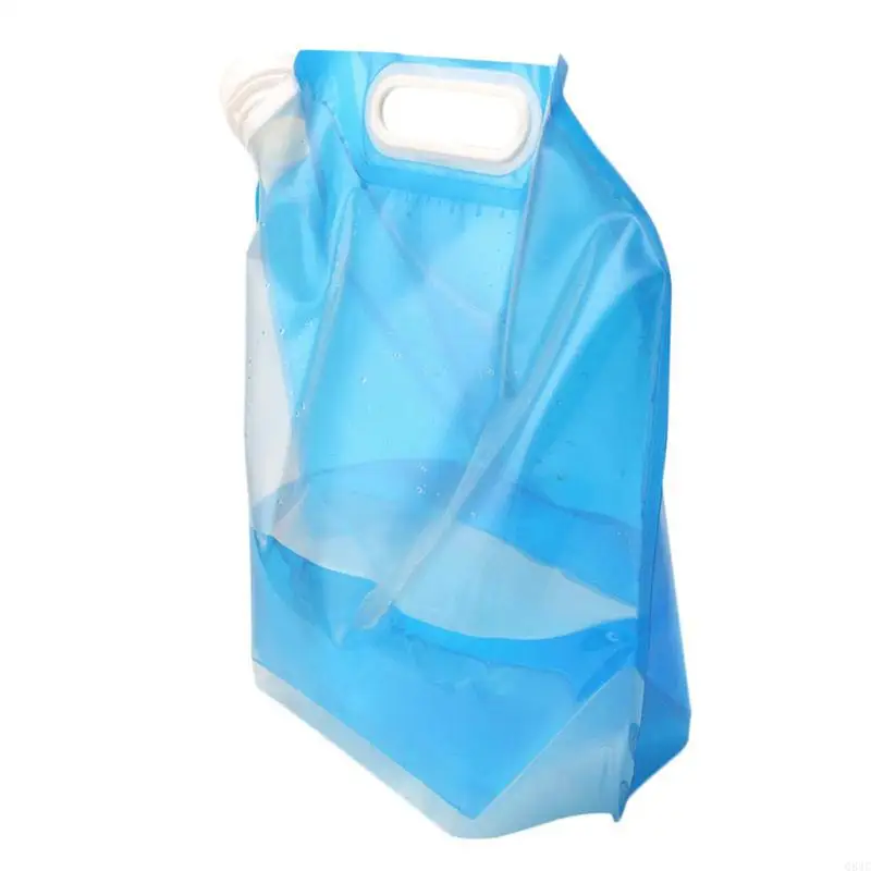 

Q84C 5L Outdoor Foldable Collapsible Drinking Water Bag Car Water for Carrier Contain