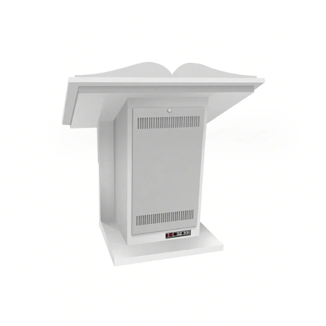 Quiosque interativo de 21,5 polegadas Quiosque do chão ao teto 4k Autoatendimento de alta definição inteligenteTouchScreenDigitalSignageKiosque