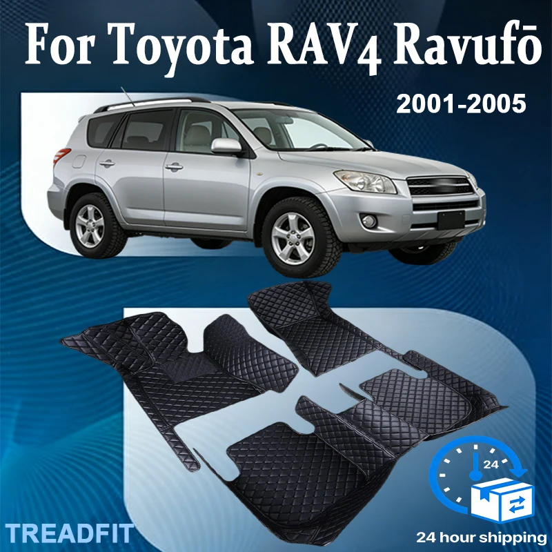 

Car Floor Mats For Toyota RAV4 Ravufō XA20 2001 2002 2003 2004 2005 3door Anti-dirty Pads Car Carpets Floor Matt Car Accessories