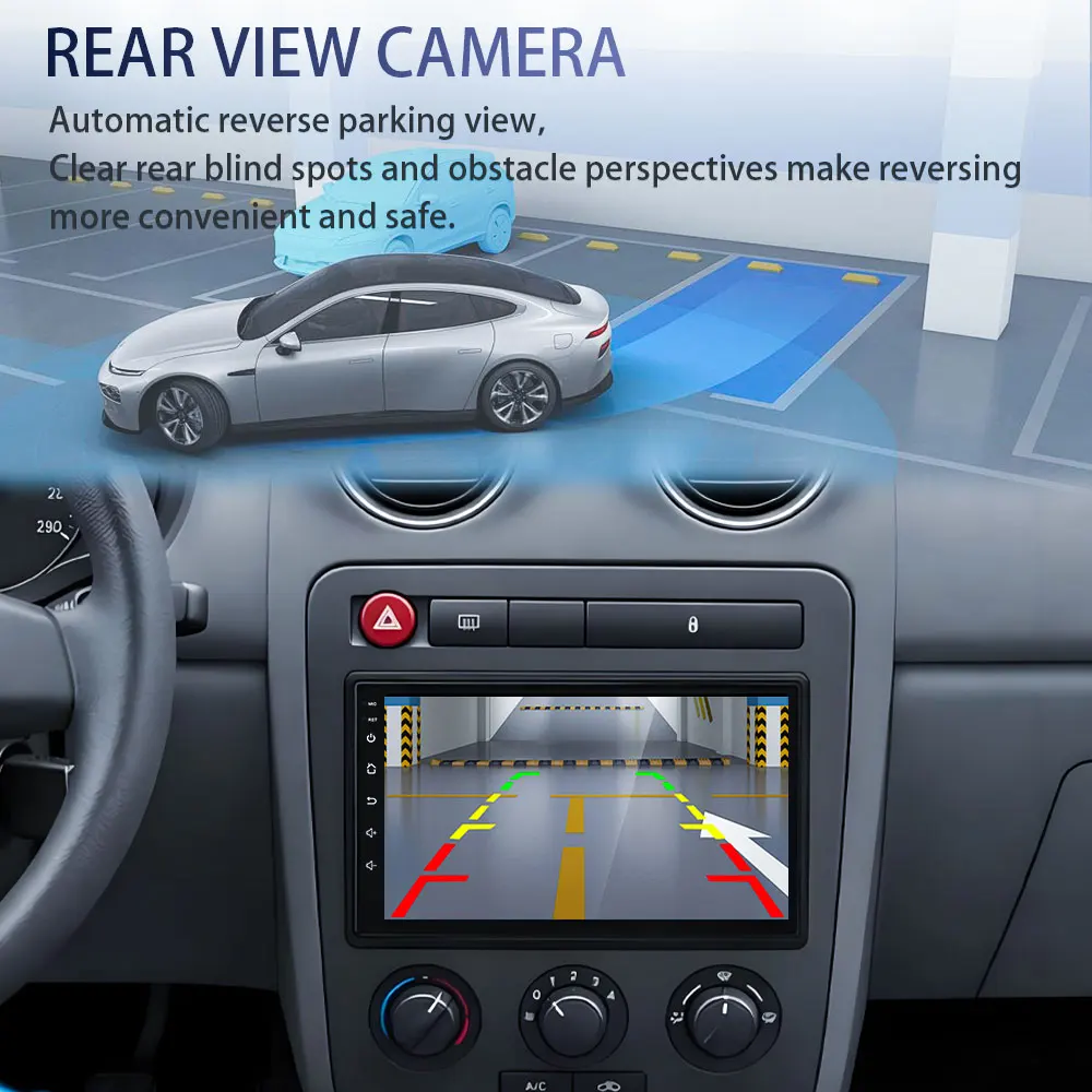 7 inch touch screen For Seat Ibiza 2000 2001 - 2007 Car Multimedia Player Android auto Carplay GPS Navigation Stereo Head Unit