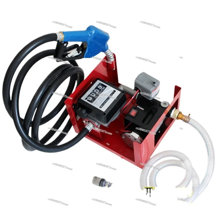 Combination Metering Pump, Diesel Fuel Pumping Oil Pump Assembly, Small Self-Priming Machinery Tank, 12V, 24V, 220V