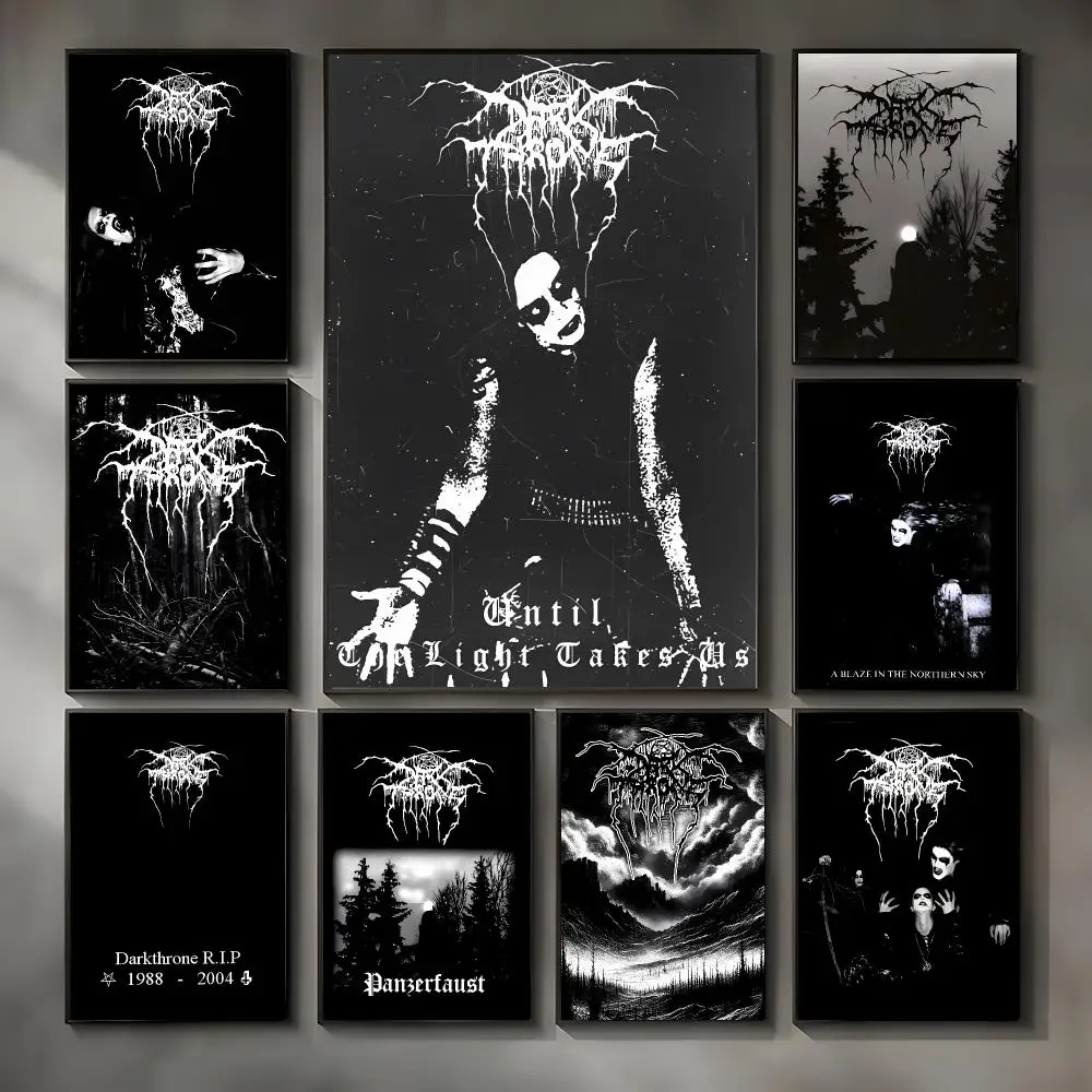 Dark Metal Band D-Darkthrone Poster Modern Interior Wall Decor & Trendy Home Highlights