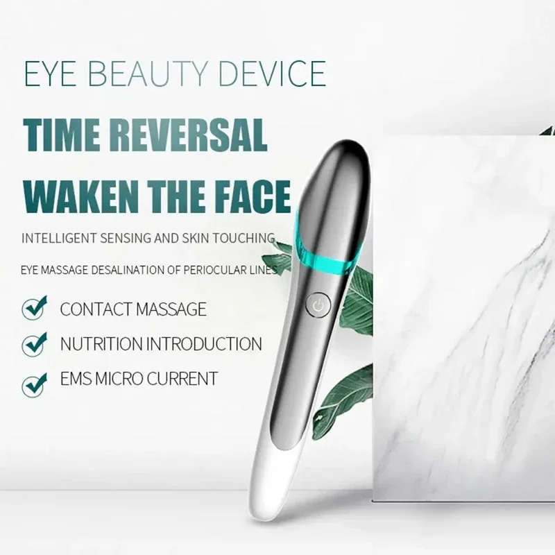 RF Eyes Massager Electric Eye Care Device Fatigue Relieve Dark Circle Eye Bag Remoal Anti Wrinkle Face Massage Eye Tool