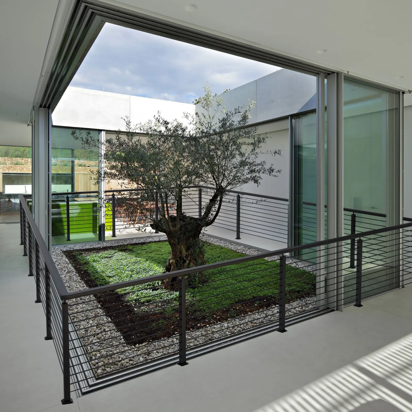 Cable Railing Post Level Deck Stair Post 42 X 0.98 X 1.97 Cable Handrail Post Stainless Steel Brushed Finishing Deck Railing