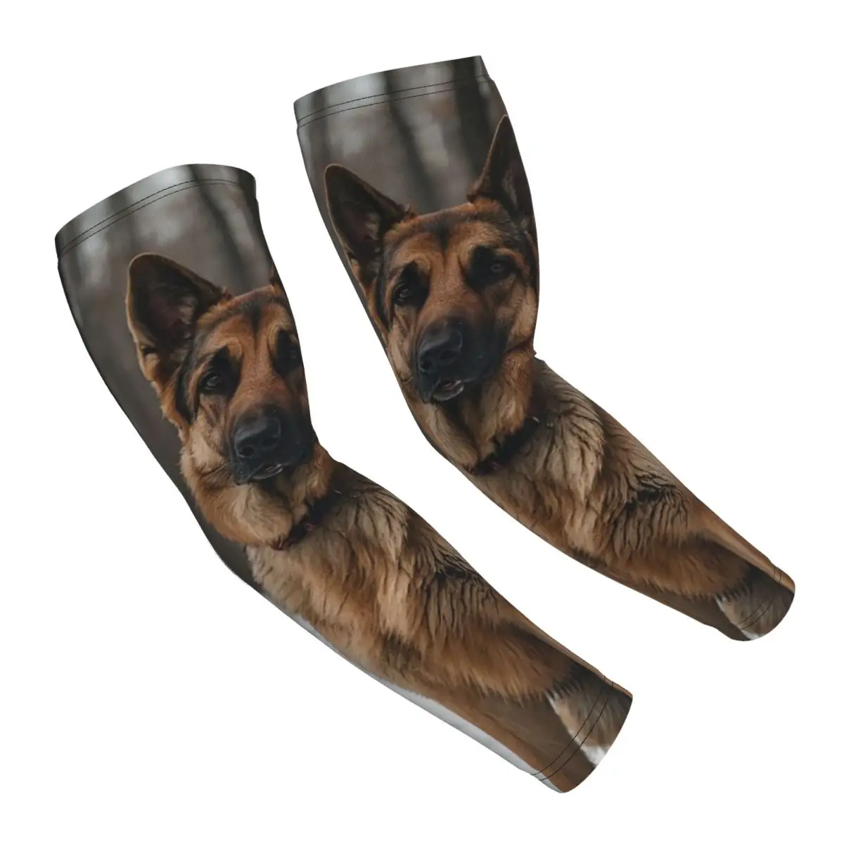 

Рукава для рук с немецкой овчаркой для мужчин и женщин, защита от солнца и ультрафиолета, татуировка, спортивное охлаждение, езда на велосипеде