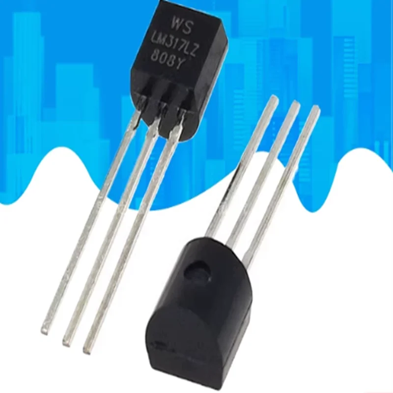LM317 LM317LZ TO92 Low-dropout adjustable linear regulator Adjustable three-terminal voltage regulator transistor