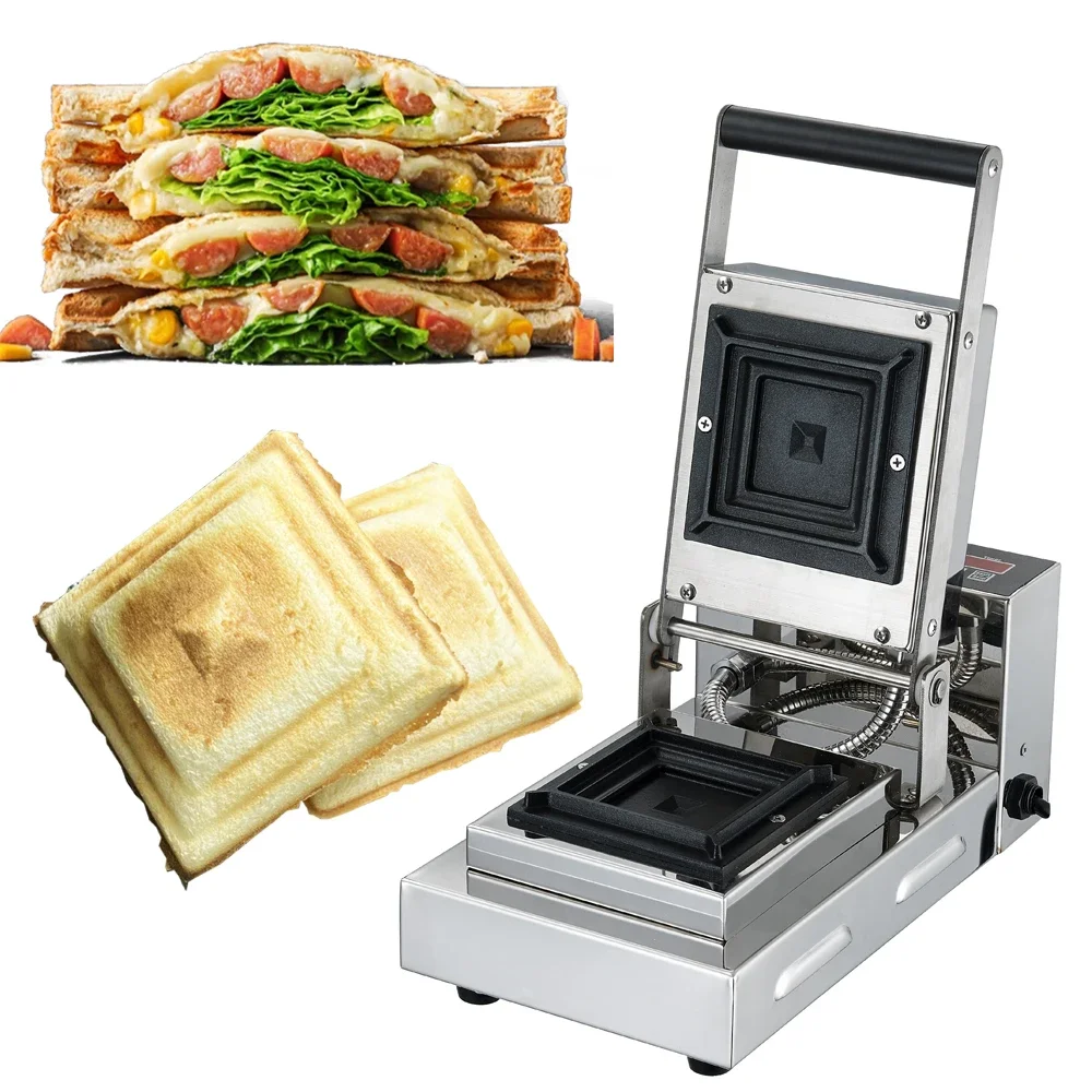 Commercial Electric Custom Mold Burger Machine For Small Business Idea Toaster Burger Grill Sandwich Maker With CE