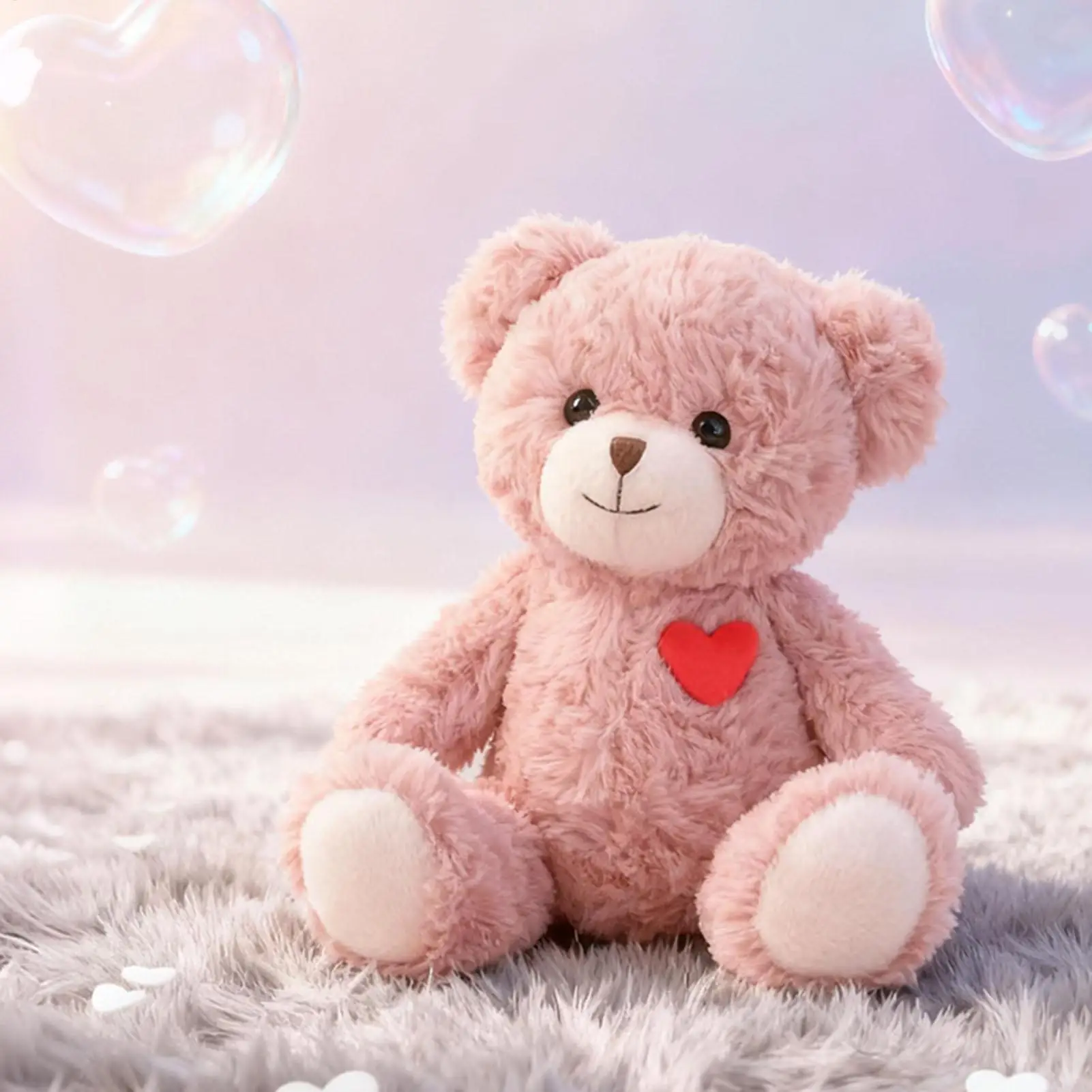 

2026 New Heart-shaped Plush Bear Cute Plushies Doll Bear For Mom Mother Day Birthday Valentine Day Anniversary Gifts Decoration