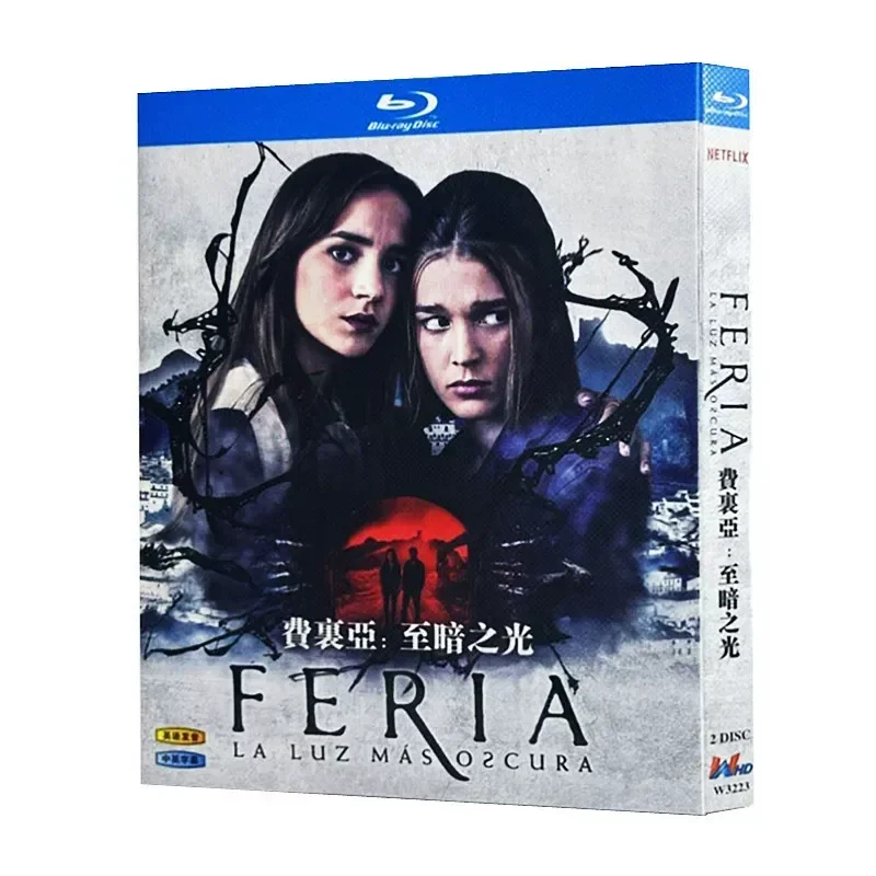 

Blu-ray Ultra-High Definition Spanish Drama Feria The Darkest Light BD Disc CD Box