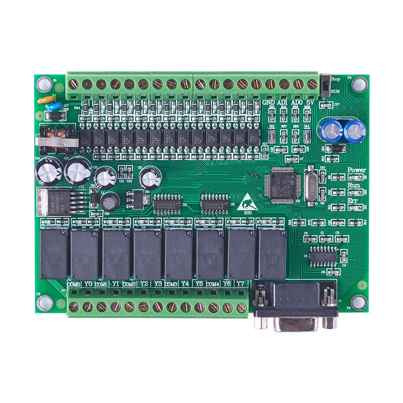 

FX3U-14MT SEEKU PLC 2CH 100K Pulse Data Register 8 In 6 Out Anolog 6AD 2DA RTU Modbus 485 High Speed 6CH/3K