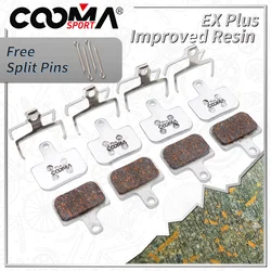 4 Pairs, Bicycle Disc Brake Pads for SRAM SRAM DB1 DB3 DB5 SRAM LEVEL T/TLM/Ult, Ex Plus Class, Alu-Alloy Resin