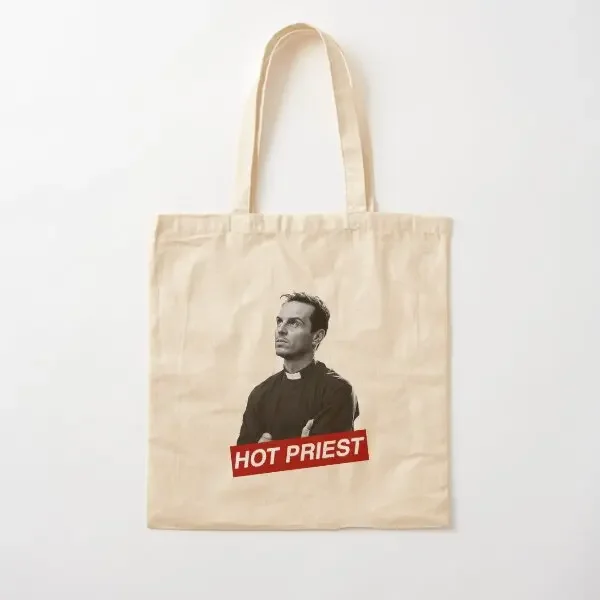 

Hot Priest Amen Cotton Canvas Bag Casual Ladies Shoulder Bag Women Tote Shopper Reusable Grocery Fabric Travel Fashion Unisex