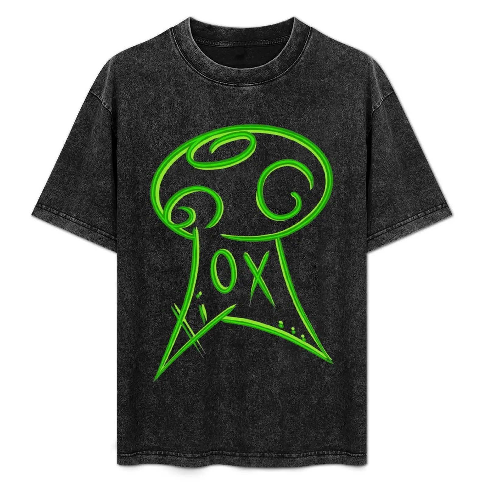 

Green lines mush T-Shirt Basic All Season Solid T-Shirt