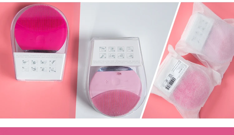 YYHC FO convient au nettoyant pour le visage Luna Mini 2 Luna Mini nettoyant pour le visage de deuxième génération dispositif de beauté électrique en silicone