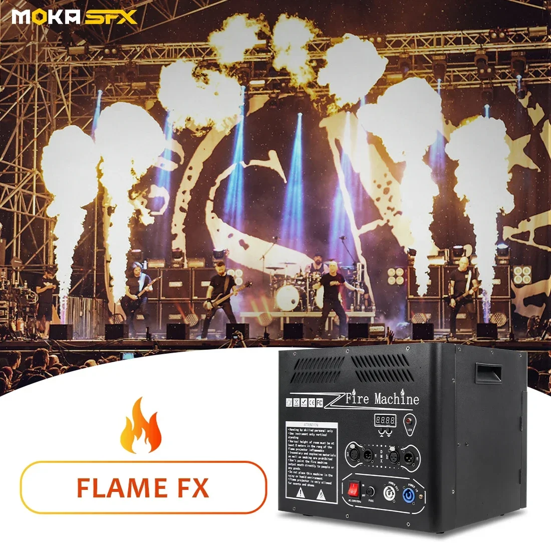 Sfx Batch From 1 Pcs 5-6M Flame Thrower Dmx Stage Fire Machine Outdoor Flame Machine