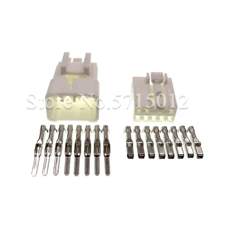 8 Hole 7283-1080 MG651050 Car CD Wire Socket Automotive Multimedia Navigation Power Connector Female Male Plugs For Toyota