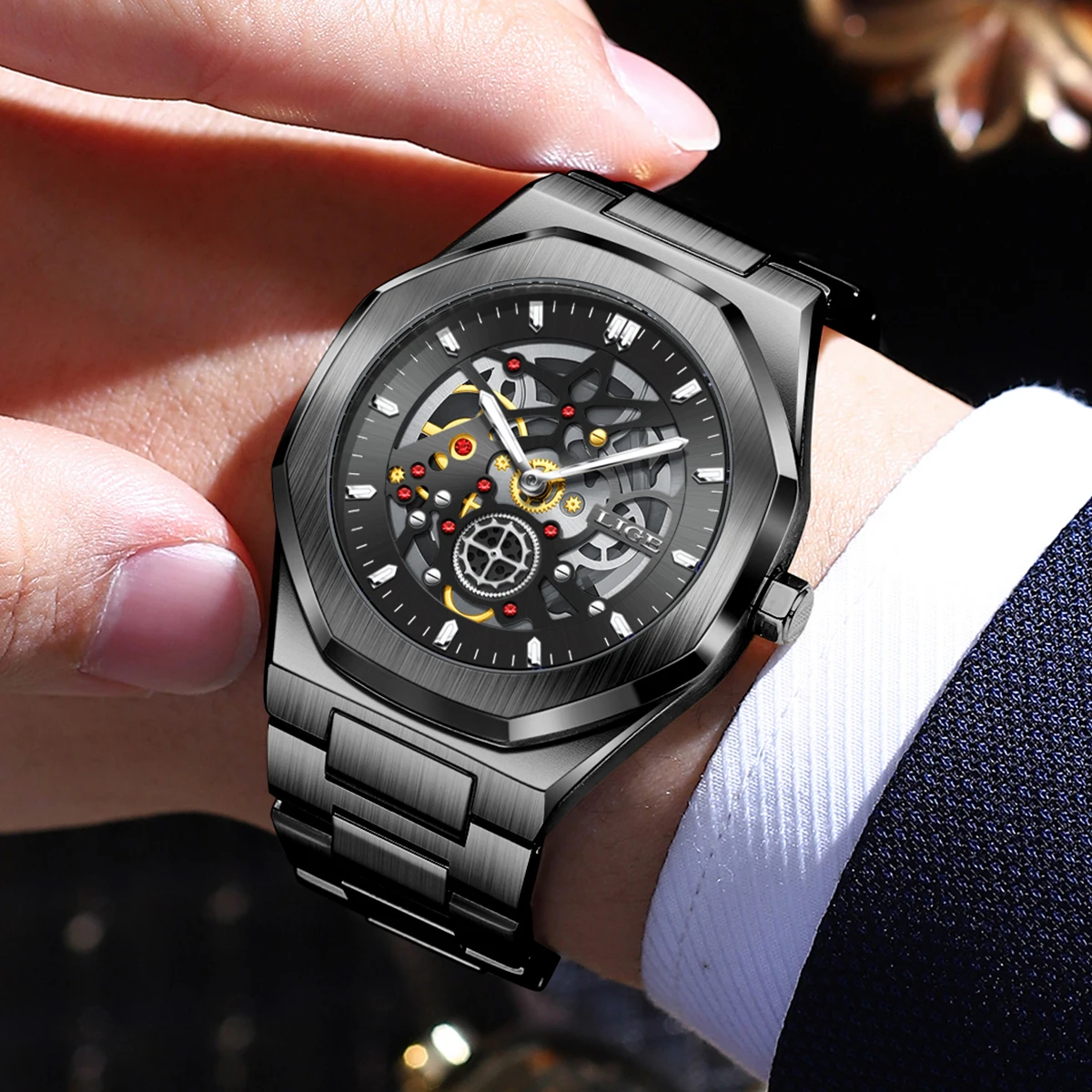 Montres pour hommes LIGE, mont - Smartwatch Branded Watches For Men avis et prix
