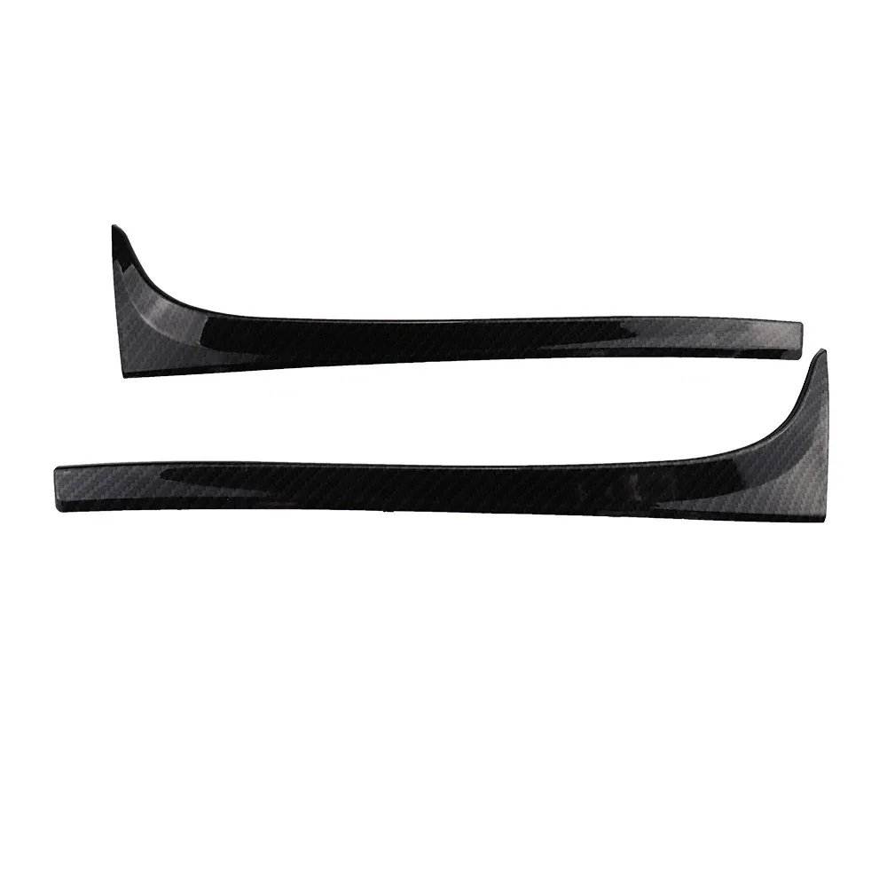 Cubierta de alerón lateral para ventana trasera, pegatina embellecedora para VW Golf 7 MK7 MK7.5 R GTE GTD, accesorios para auto
