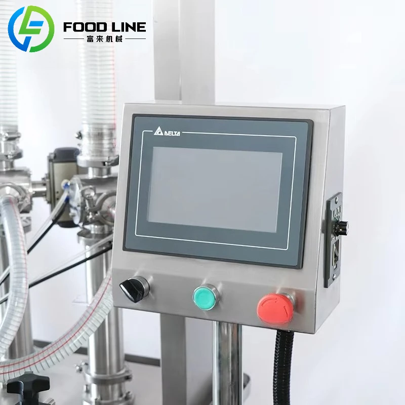 Commercial Liquid Filling Machine for Bottles Jars and Containers in Food Beverage Production