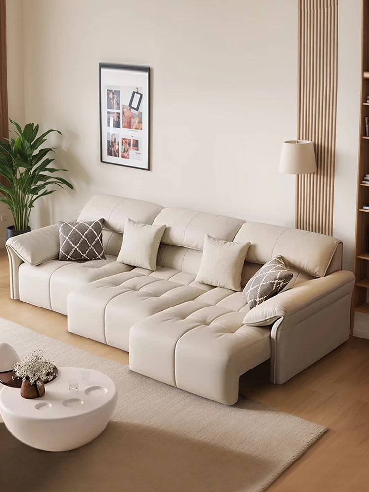 

Elephant ears multifunctional smart sofa living room new sofa electric retractable first-class home theater