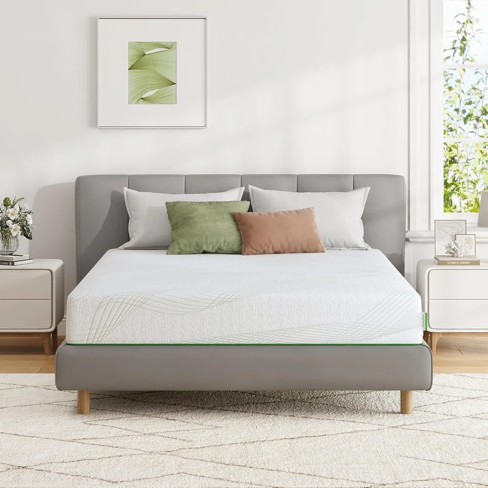 

Mattress, Twin/Full/queen Size 8 Inch, Cooling Full Size Mattress for Bedroom Furniture, Medium Firm Mattress with Edge Support