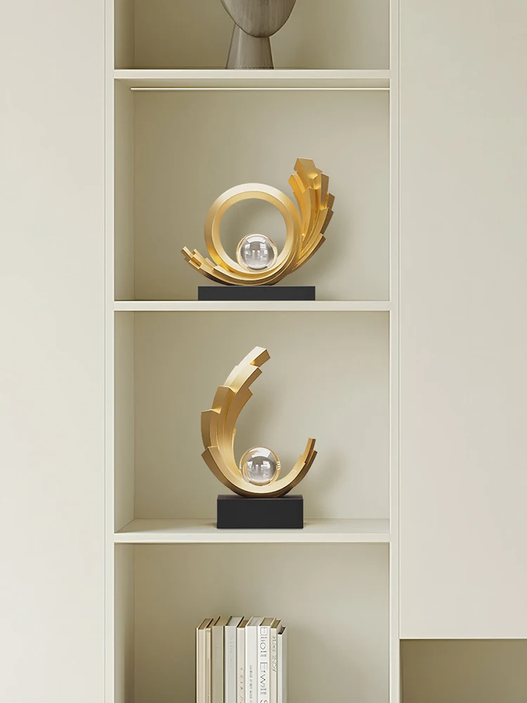 Sculpture Wind And Water Rising Ornaments,Living Room Foyer,TV Cabinet,Wine Cabinet,Office Art Decorations,Handicrafts Gift
