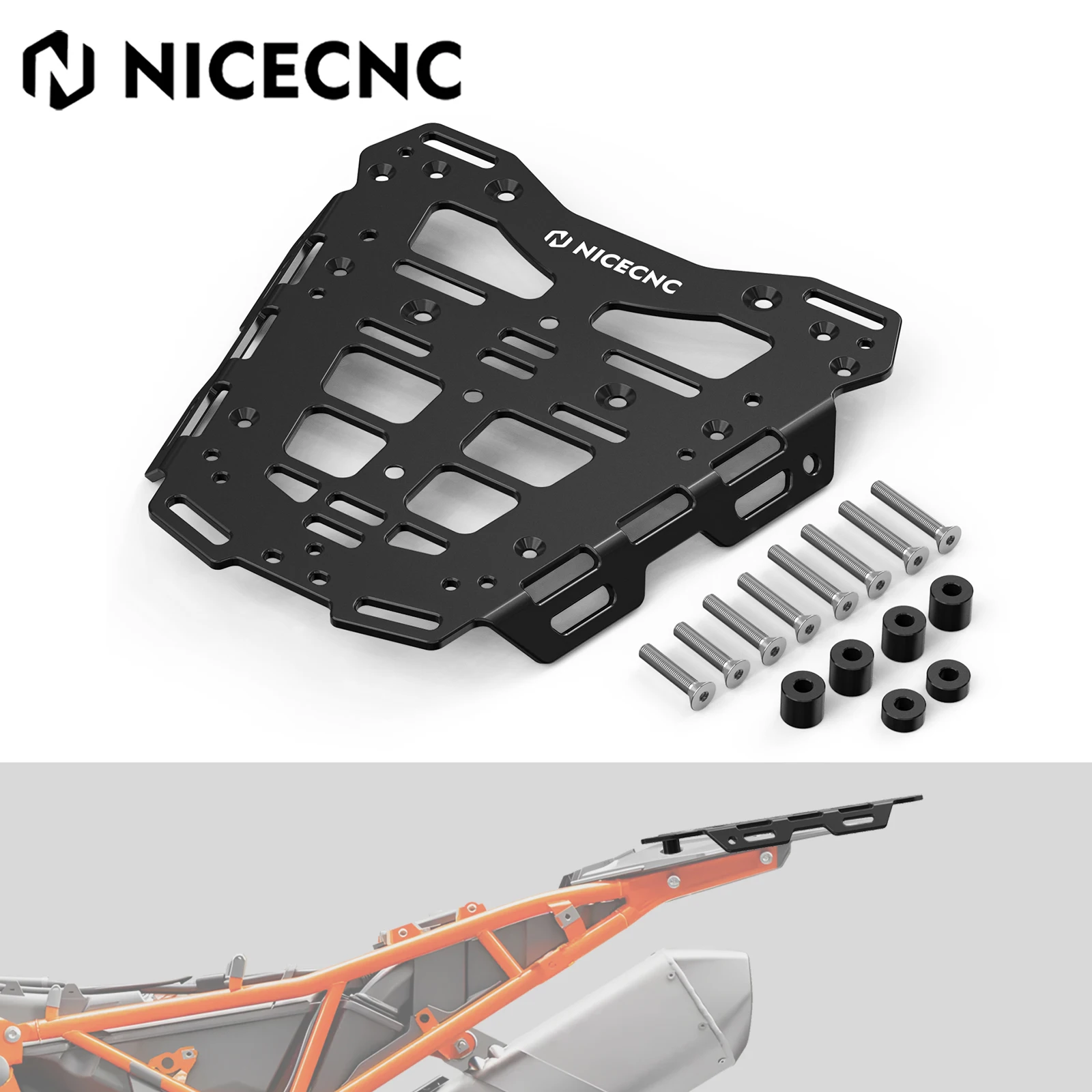 

For KTM 790 Adventure 890 Adventure 2020-2024 Rear Luggage Rack Cargo 790 890 Adventure 790 ADV 2019-2024 890 ADV 2020-2024