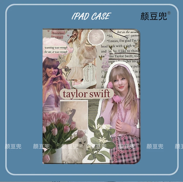 Anime T-Swizzle 1989 aesthetic Case For iPad Air 4 5 10.9 Mini 5 6 Case Luxury Silicone For Pro 12.9 11 inch iPad 10th 10.9 Skin