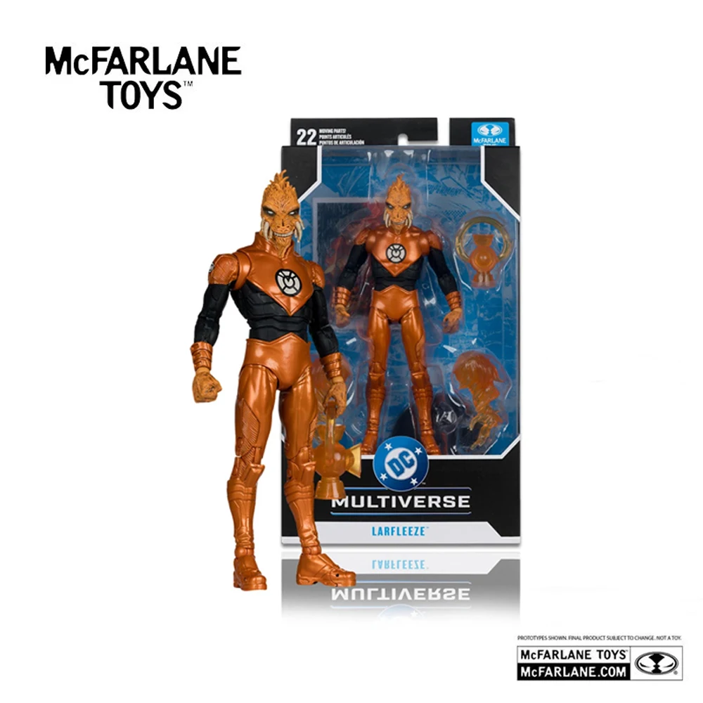 Figura de Acción Mcfarlane Toys DC Multiverse Lar Fleeze de 7 Pulgadas, Modelo Clásico de DC, Kit de Garaje para Coleccionistas