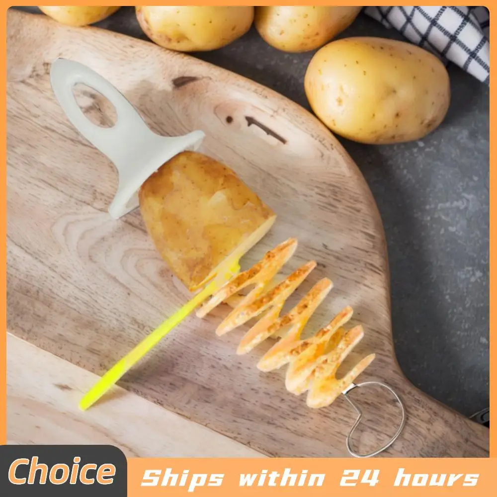 Juego de 6 Espiralizadores de Acero Inoxidable, Cortador de Verduras Multifuncional, Perfecto para Hacer Espirales de Patatas y Zanahorias, Utensilio de Cocina