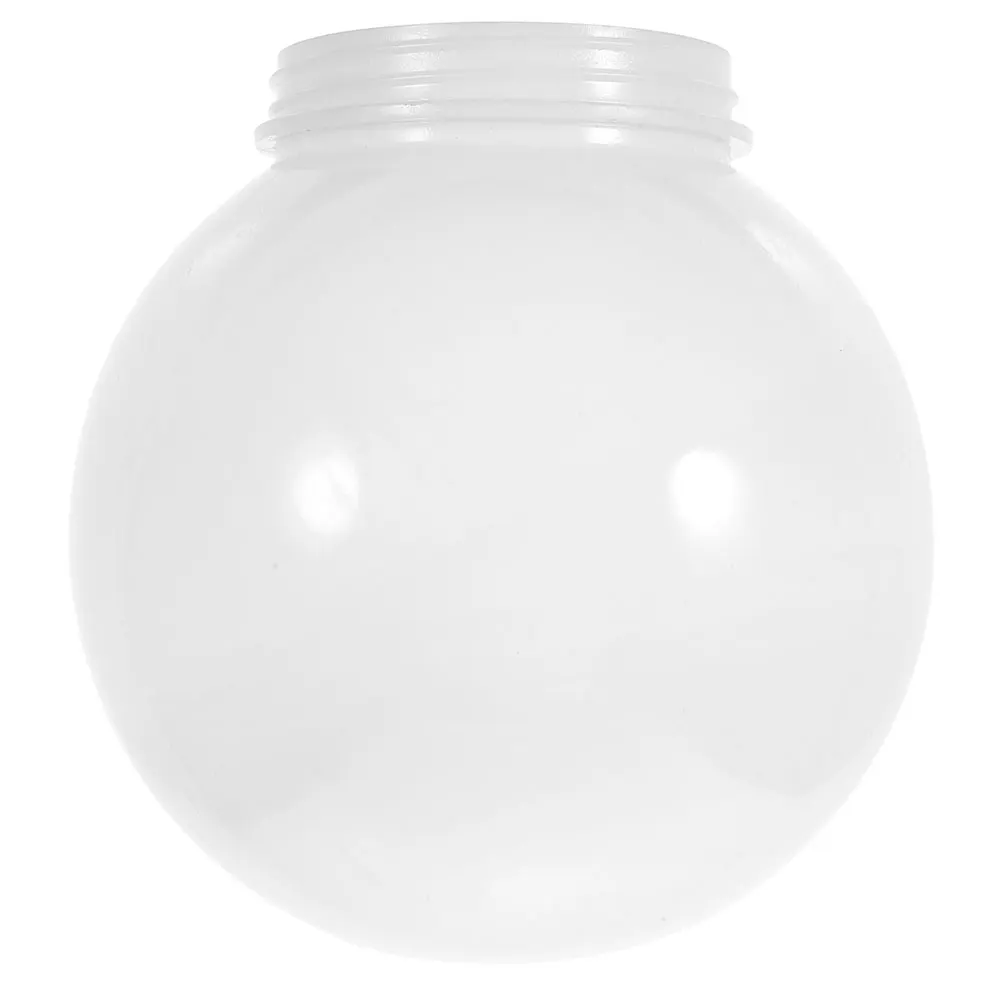 

Spherical Lampshade 10cm Diameter 6 8cm Threaded Base Acrylic Globe Light Cover Outdoor Wall Porch Post Shade Replacement