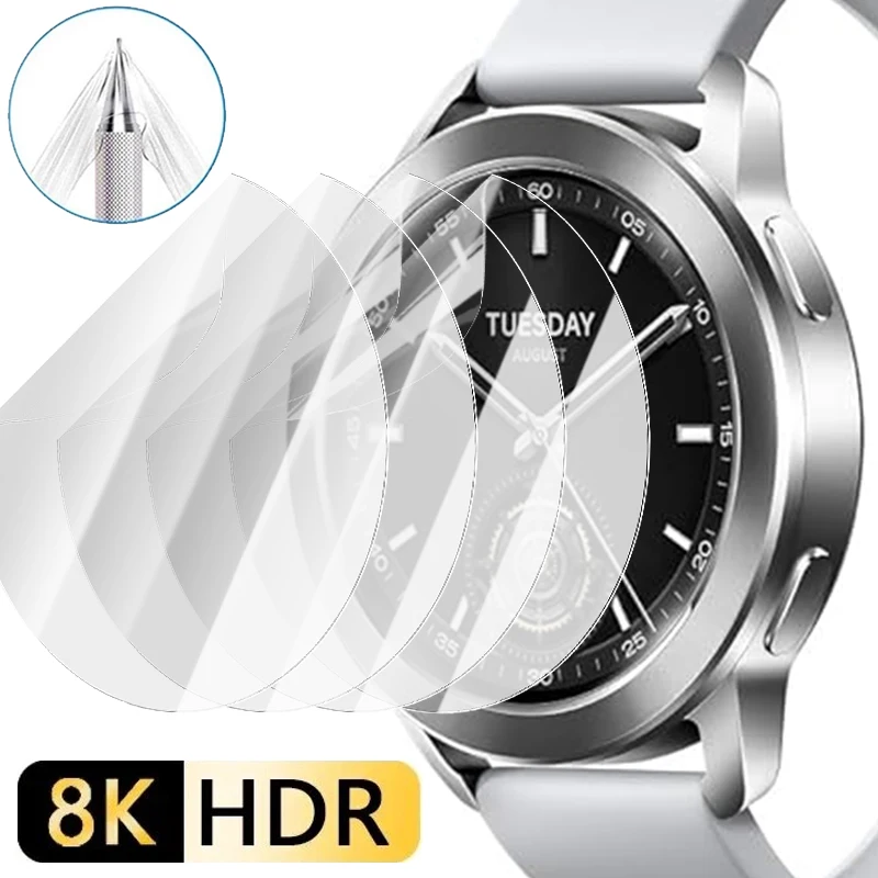 

HD Clear Hydrogel Films for Xiaomi Watch S4 Anti-fingerprint Soft Screen Protector Not Glass For Xiaomi Mi Watch S4