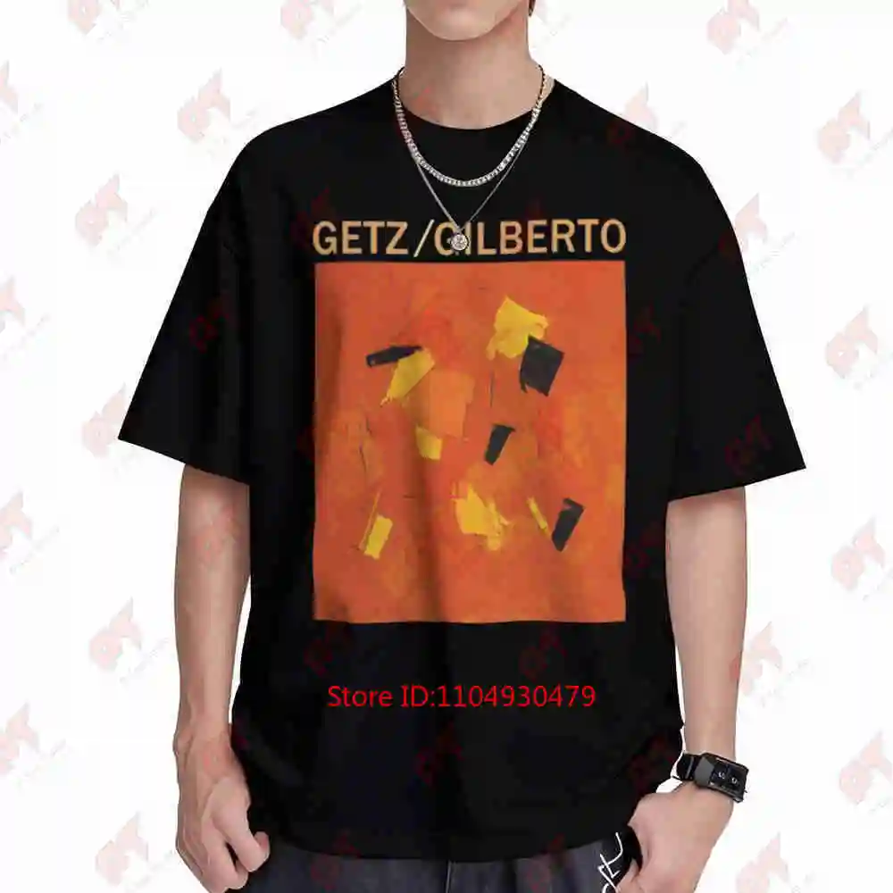 Stan Getz Gilberto Brazil Short Sleeve Tee 100% Cotton T-Shirt