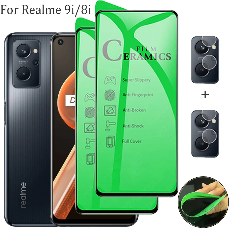 

Soft Ceramic Protective Film For realme 9 i Soft Glass realme 8i 8S 8 Pro Screen Protector realme 9i Realmi Not Glass realme9i