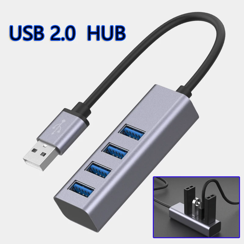 High Speed usb hub computer accessories Splitter Box Game Hub Expansion Desktop Computer Laptop Multi-function Docking converter