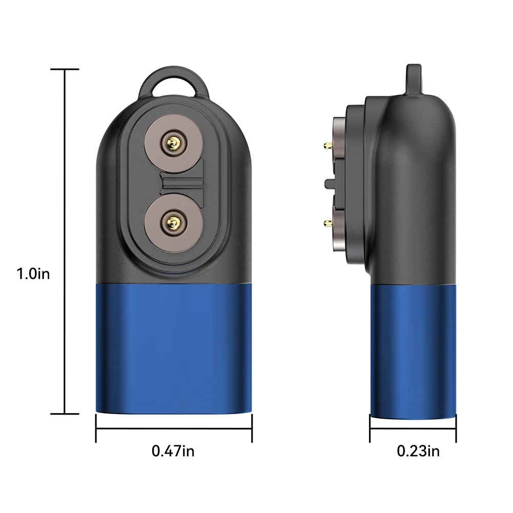 Adaptador de ponta magnética com proteção contra sobrecarga tipo c adaptador magnético adaptador usb c carregador para lanternas faróis